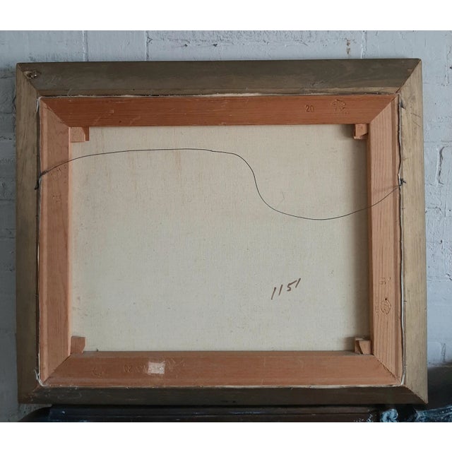 Mid 20th Century "Old World-Style" Painting by C.Patin, Framed For Sale - Image 4 of 5