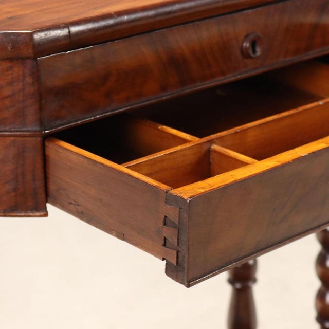 Work Table in Walnut by Luigi Filippo For Sale - Image 5 of 12