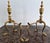 2000 - 2009 Pair of Handmade Italian Solid Brass Fireplace Andirons For Sale - Image 5 of 7