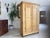 Biedermeier Farmhouse Natural Wood Cupboard in Softwood For Sale - Image 11 of 14