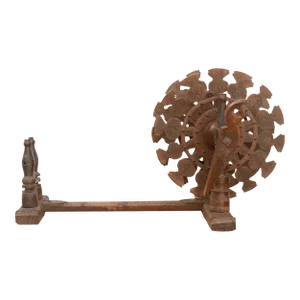 Antique Indian Spinning Wheel