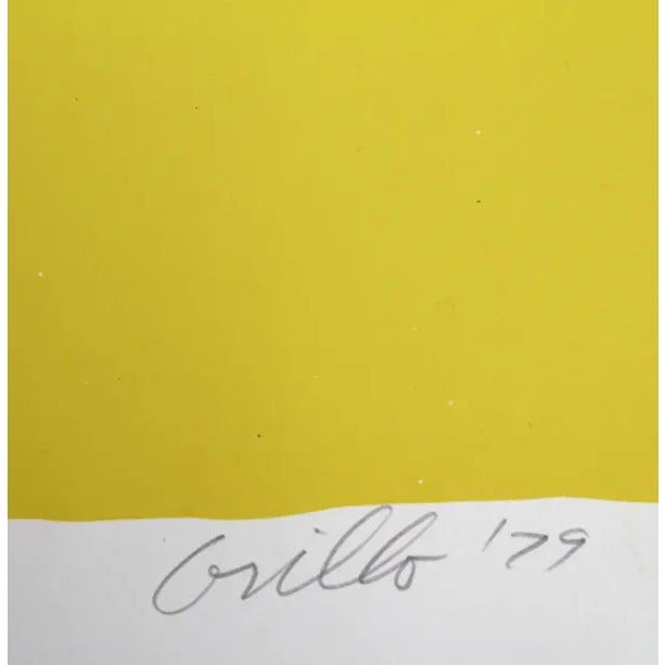 This serigraph, titled "Landscape I," was created by the American artist, John Grillo (1917 - 2014), in 1979. It is...