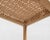 Wood Danish Modern Counter Papyri Stool in White Oak With Natural Chord For Sale - Image 7 of 8