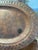 Brown Vintage Hand-Hammered Oval Tray by Marsar Arte Y Cobre, Puerto Vallarta, Mexico For Sale - Image 8 of 9