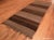 A Flat Woven Brown Color Vintage Mid Century Moroccan Kilim Rug, This Rug Was Woven In: Morocco, This Rug Was Woven: Mid...