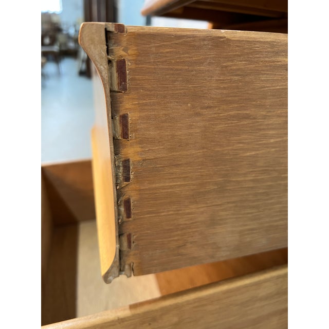 Mid-Century Nightstand in Birch by Morris of California For Sale - Image 13 of 16