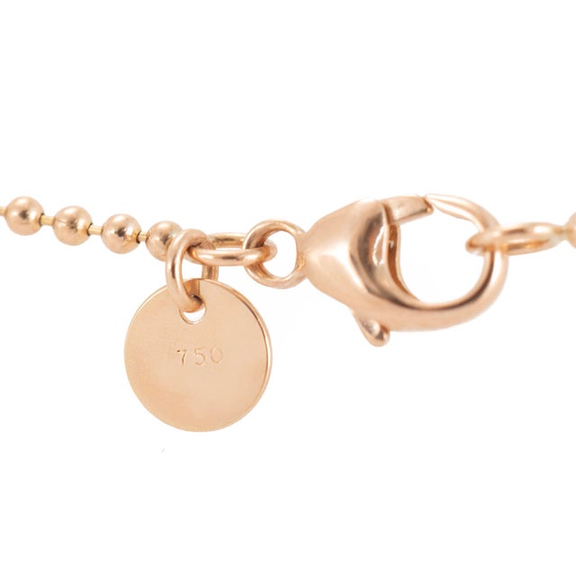 Metal Tiffany & Co. Return to Tiffany Large Heart Tag 18k Rose Gold Pendant Necklace For Sale - Image 7 of 8