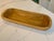 Rustic seasoned Dough Bowl with lovely wood grain. Well sized for countertop use.