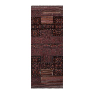 Tribal Red Anatolian Rug 3'5'' X 9'1'' For Sale