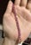 This is part of Chairish’s Fine Jewelry assortment. This Brilliant Pink Sapphire Tennis Bracelet in 14K gold showcases...