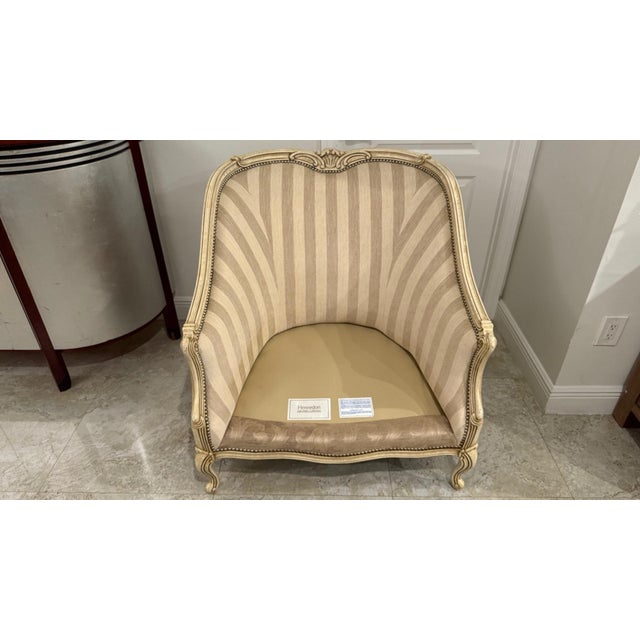 Henredon Beacon Hill 1990s Oversized French Country Bergère Armchair For Sale - Image 9 of 12