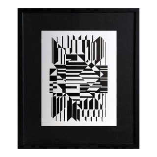 Victor Vasarely, Tilla, Offset Lithograph For Sale