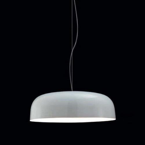 White Canopy 421 Suspension Lamp by Francesco Rota for Oluce For Sale - Image 6 of 7