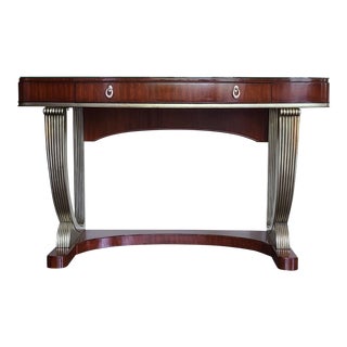 1990s Vintage Thomasville Bogart Collection Art Deco Console For Sale