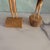 Mid-Century HandCarved and Painted Rustic Rooster Pair Farmhouse Style For Sale - Image 4 of 7