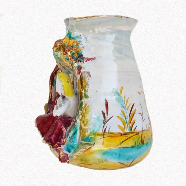 Ceramic Sculptural Vase from CEM For Sale - Image 7 of 17