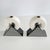 Postmodern Postmodern Duvall Ceramic Taper Candlestick Holders For Sale - Image 3 of 12