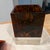 1970s Italian Tortoise Shell Lucite Cigarette and Lighter Holder For Sale - Image 4 of 9