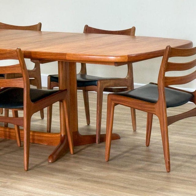 Double Extending Dining Table from Skoby, Denmark, 1960s For Sale - Image 13 of 17