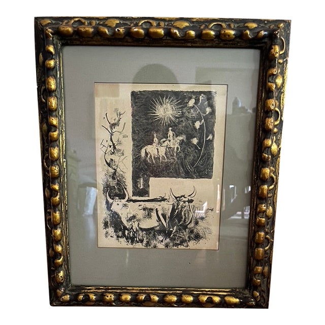 1960s Signed Vincent Price Collection Art For Sale