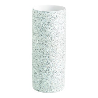 Contemporary Cyan Design Fiji Open Mouth Vase For Sale