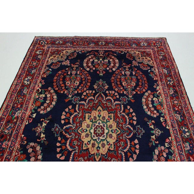 Middle Eastern Hand-Knotted Rug For Sale - Image 6 of 7