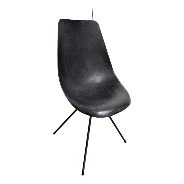 Fiberglass Chair by Jean-René Picard for S.E.T.A., France, 1955 For Sale