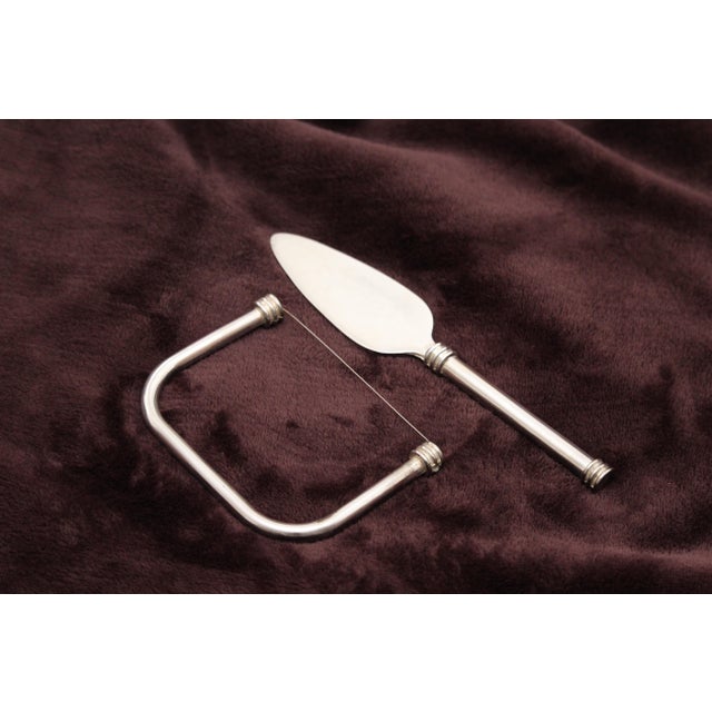 Silver Foie Gras Server Set, 1970s, Set of 2 For Sale - Image 6 of 14