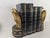 Striking coordinated set of four vintage blue volumes with decorative gold gilt lettering and ornamentation, published in...