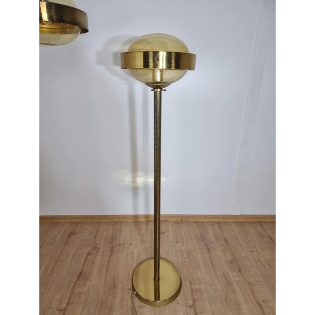 Pendant & Floor Lamp from Kamenický Šenov, Set of 2 For Sale - Image 6 of 12