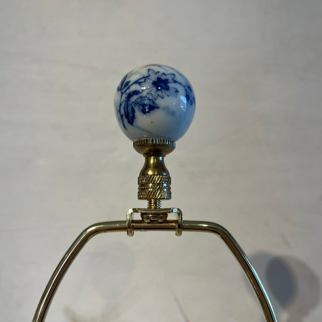 Blue and White Porcelain Lamp Chairish