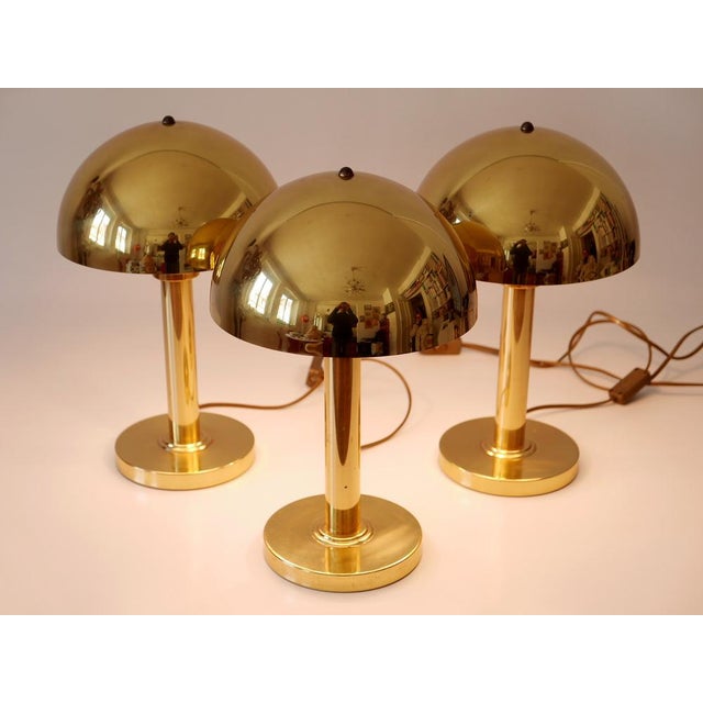 Brass Table Lamp from WSB Germany, 1970s For Sale - Image 13 of 18