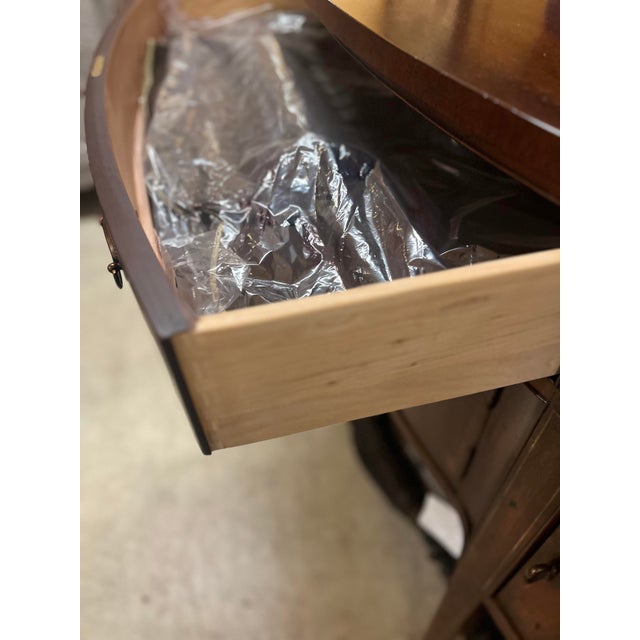 Wood Vintage Hickory Chair Sideboard From Usa For Sale - Image 7 of 8