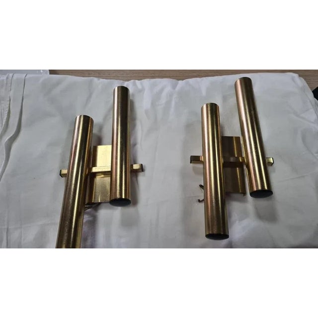 Wall Lights by Sciolari, Set of 2 For Sale - Image 3 of 11