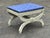 Country House Stool in Carved Frame For Sale - Image 10 of 12