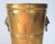Brass Vintage Brass Lion Head Umbrella Stand W/ Intricate Medallion For Sale - Image 8 of 13
