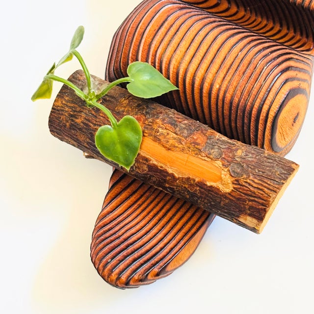 MCM Wood Owl Wall Hanging For Sale In San Francisco - Image 6 of 8