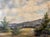 Antique Oil on Canvas - Mountain Landscape Signed For Sale - Image 4 of 4