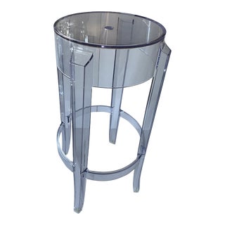 Contemporary Kartell Charles Ghost Bar Stool by Phillippe Starck For Sale