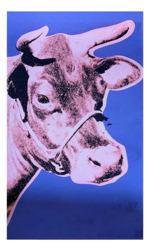 Andy Warhol, Cow, 1976, Paper