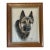 Vintage Pastel Portrait of a German Shepherd Dog For Sale