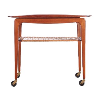 Scandinavian Serving Tray by Johannes Andersen, 1960s For Sale