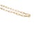 Sky Blue 2.26ct Emerald-Cut Aquamarine & Diamond Halo Paperclip Chain Necklace in 14k Gold For Sale - Image 8 of 16