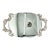 1988 Godinger Silver-Plated Bow & Ribbon Mirrored Vanity Tray – Hollywood Regency / Art Nouveau Revival For Sale