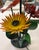 Mid-Century Modern Mid Century Toleware Lamp For Sale - Image 3 of 7