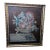 Pair of Framed French Embrodery Floral Tapestries For Sale
