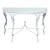 Painted Iron Demi Lune Table For Sale