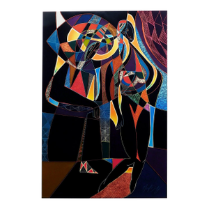 Neal Doty "Mardi Gras" Hand Signed Serigraph on Paper Artwork
