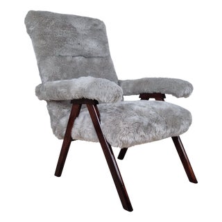 Mid-Century Reclining Chair, 1954 For Sale