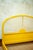 Yellow Lacquered Wooden Bed with Vienna Straw, 1980s For Sale - Image 3 of 8